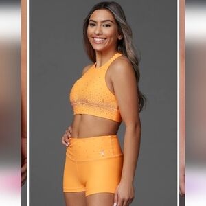 Rebel Athletic Dolce Sports Bra and Legendary Compression Shorts